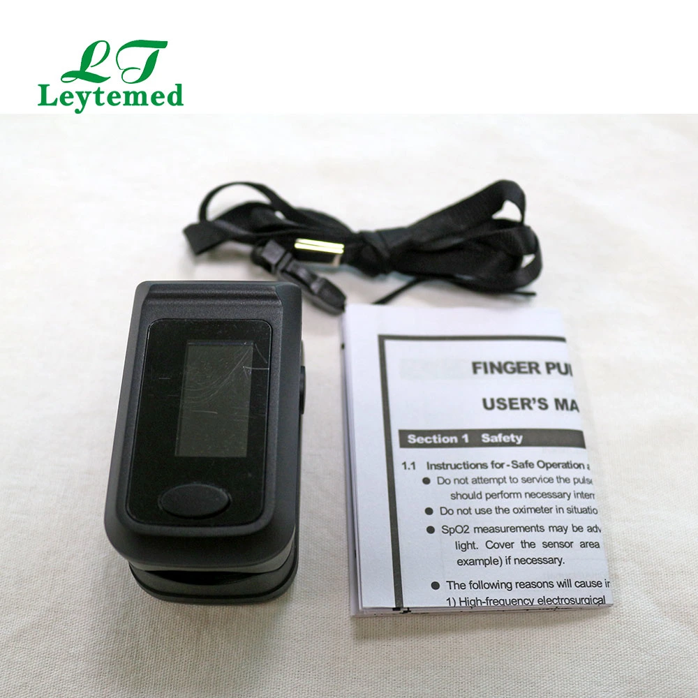 Ltsr05 CE Approved Color OLED Display Medical Fingertip Pulse Oximeter