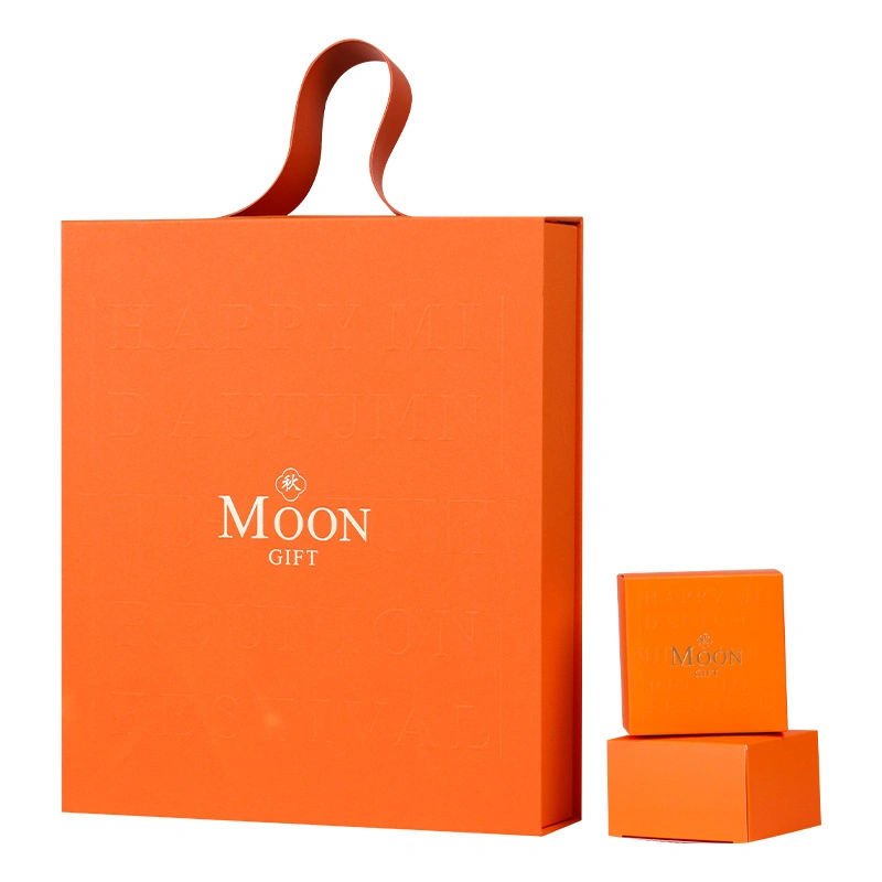 MID Autumn Festival Gift Boxes Portable Moon Cake Packaging Boxes for Hotels/Business with Custom Logo