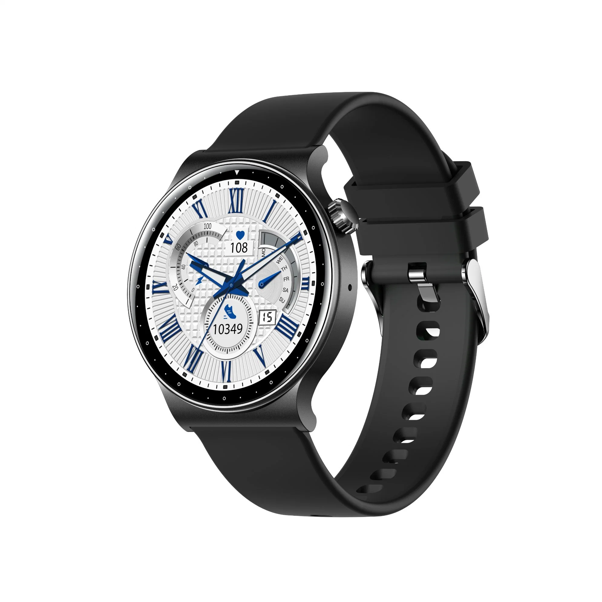 New Kr08 Smart Watch Bluetooth Call Heart Rate Alarm Clock Smart Bracelet Sports Watch