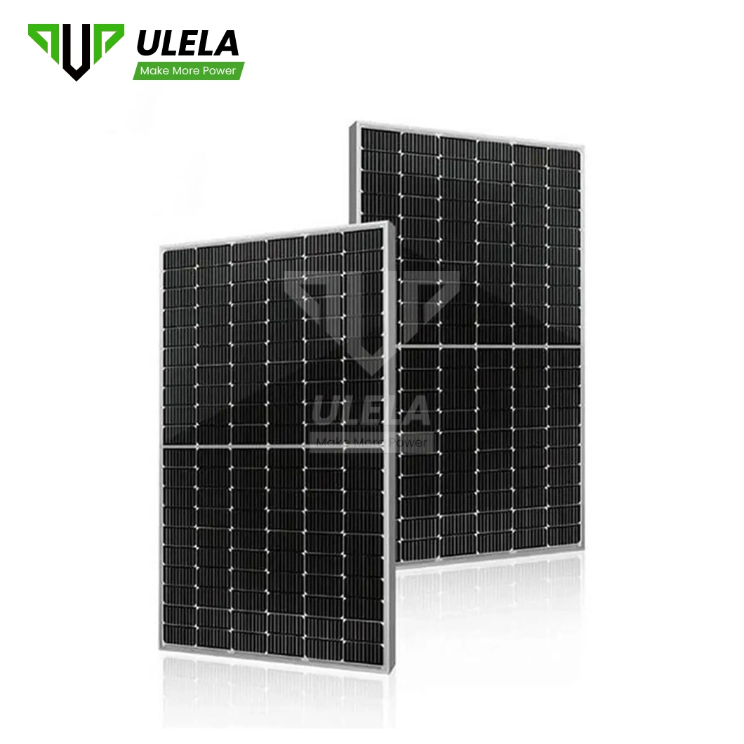 Panel de la Energía Solar Ulela Mayorista/Proveedors proveedores 410-430W panel solar de cristal Mono China 210mm del Panel solar fotovoltaico monocristalino