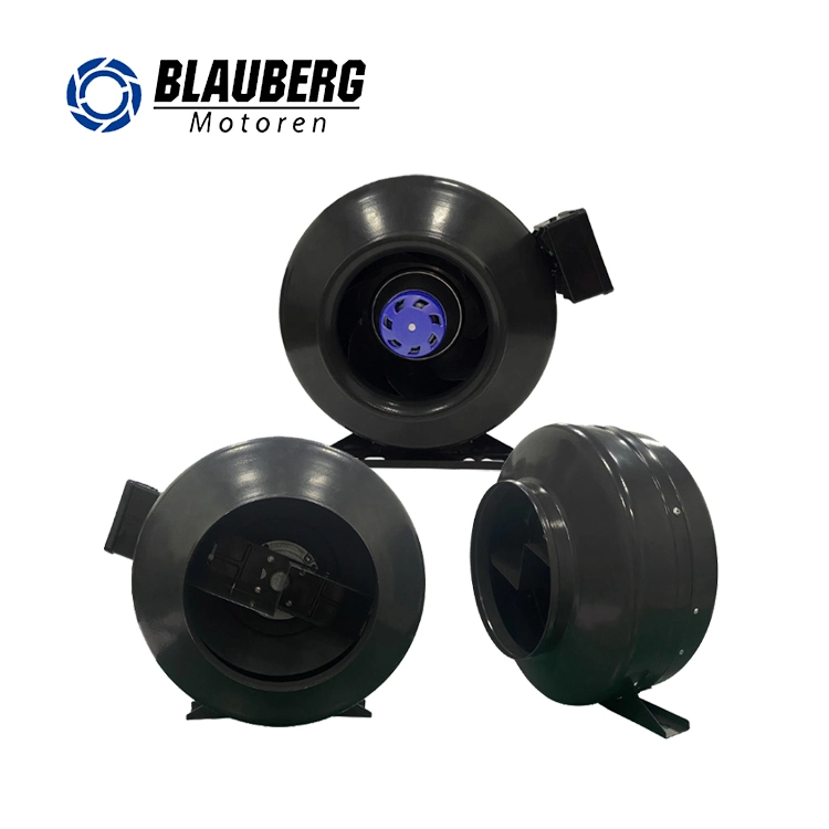 Blauberg Inline Duct Fan 125mm Diameter FFU with RoHS Fan Ducting