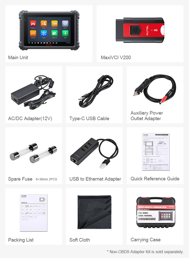 Autel Maxisys Mk906 PRO MS906 PRO OBD2/OBD1 Scanner de diagnostic bidirectionnel pour toutes les voitures