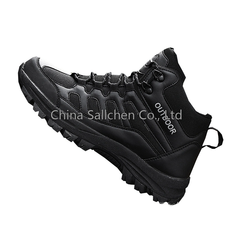 Autumn and Winter High Top Large Size Mountaineering Shoes Men's Shoes