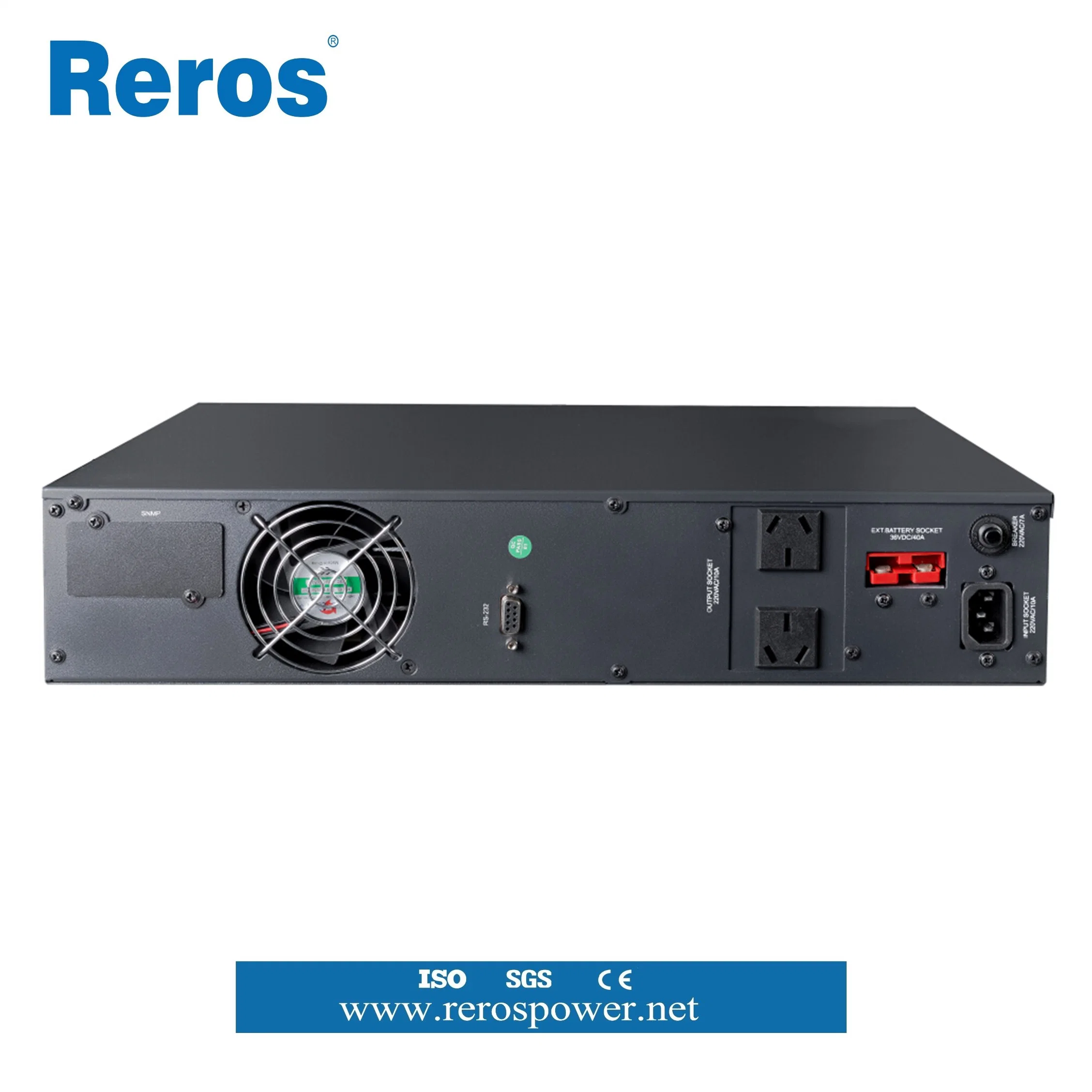 Rack-Mount High Frequency 10kVA/15kVA/20kVA Three Phase Battery Under Voltage Protection Online UPS Power Supply