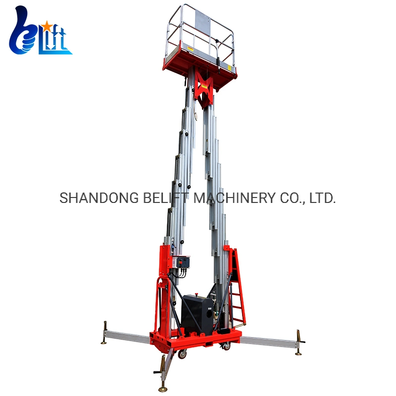 Hydraulic Lift Aerial Work Platform Window Cleaning Equipment