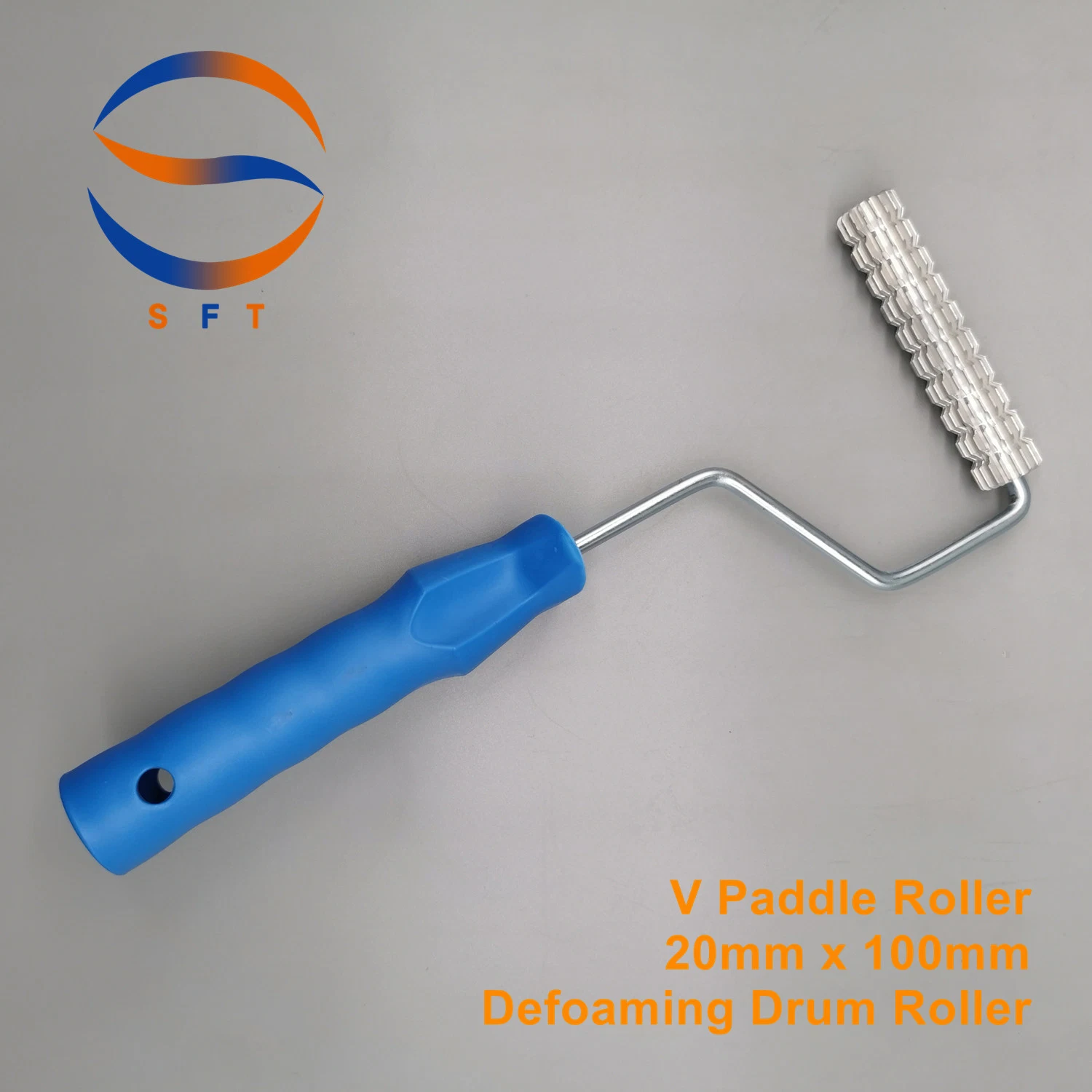 20mm X 100mm V Paddle Rollers Defoaming Drum Rollers