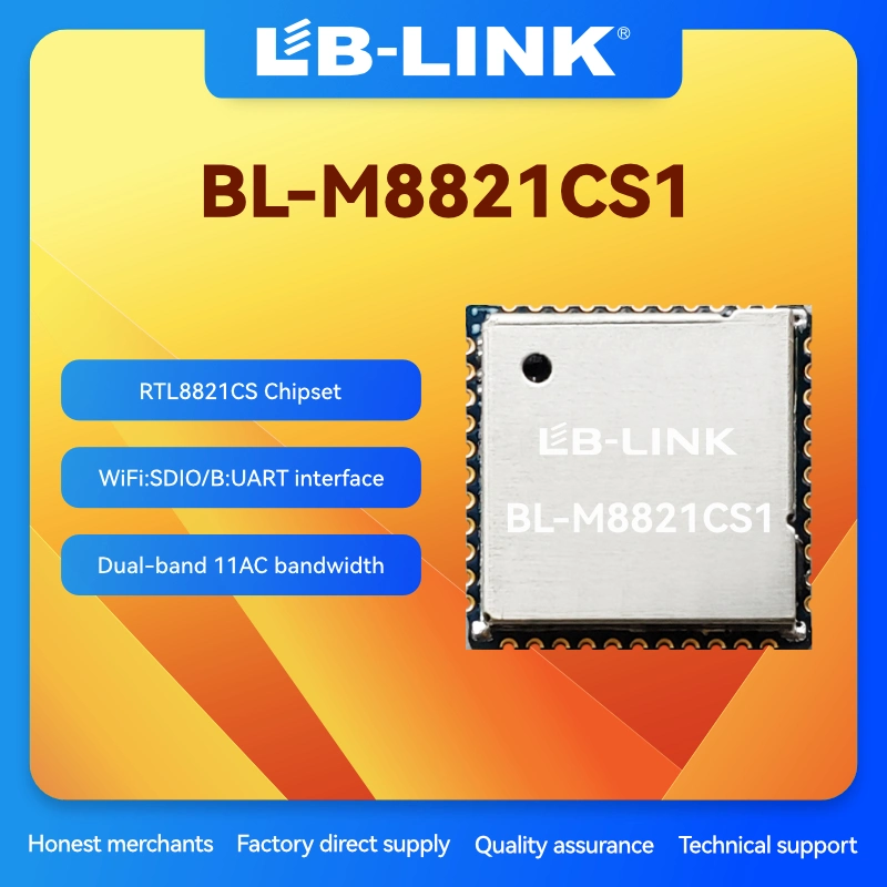 LB-LINK BL-M8821CS1 ce/FCC/SRRC/KC/Telec certifié 802.11A/B/G/N/AC 867 Mbit/s WLAN + B5.1 Module combo USB2.0 carte combo Wi-Fi OEM Realtek RTK