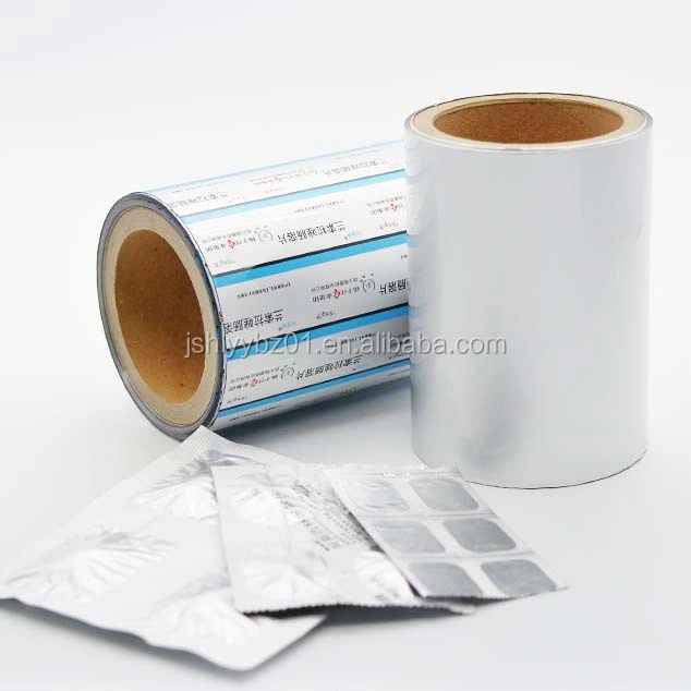 Aluminum/Poly Ethylene Film for Packaging Medicinespe Aluminum Foil Film Sachet Packaging Roll Easy Tear