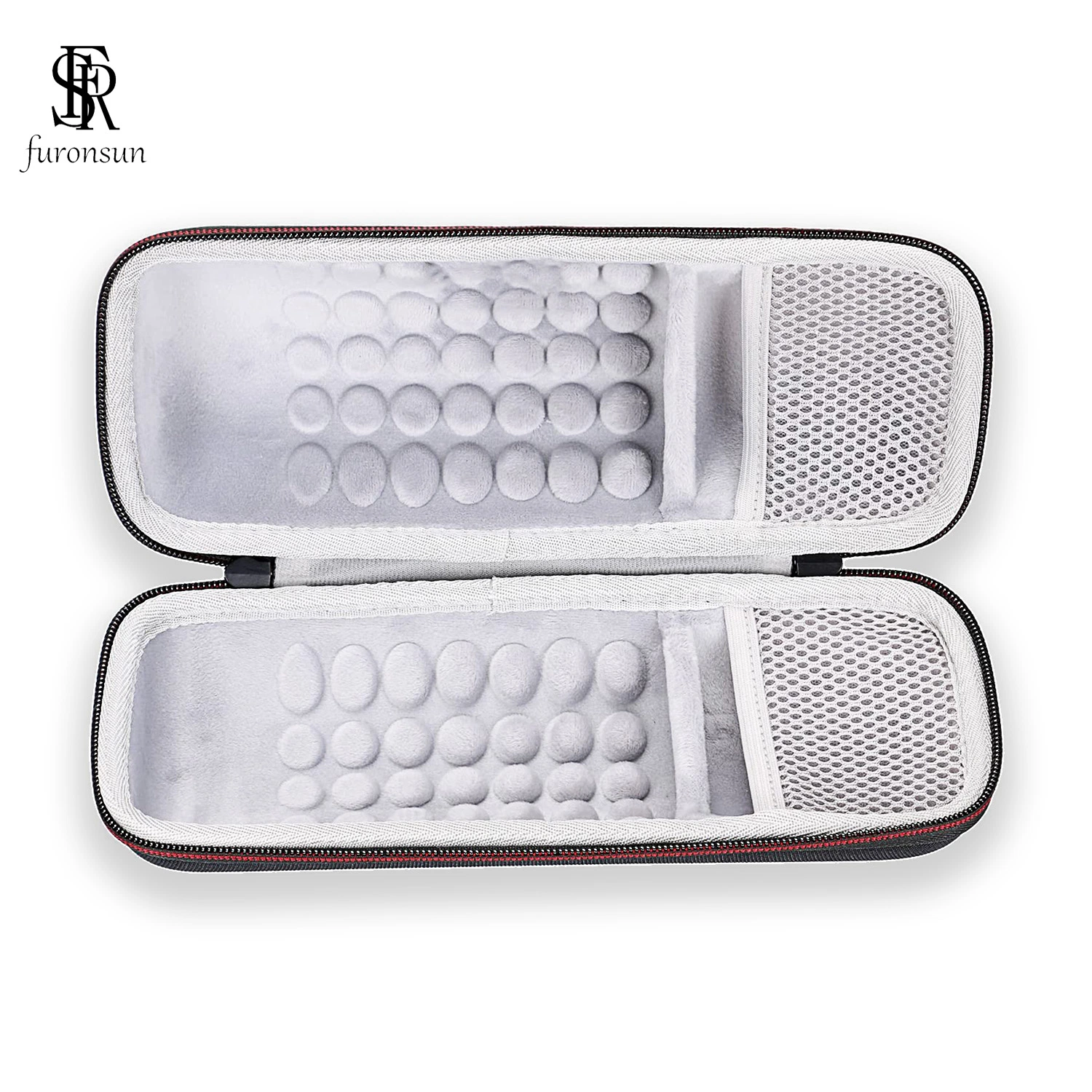 Waterproof Portable Hard Shell Travel Carry Zipper Box Wireless Speaker Case