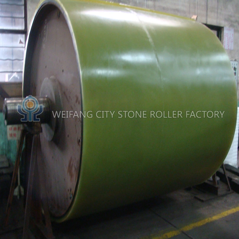 La maquinaria de construcción requisitos del cliente de alta calidad de rodillo de piedra para las industrias de servicio pesado