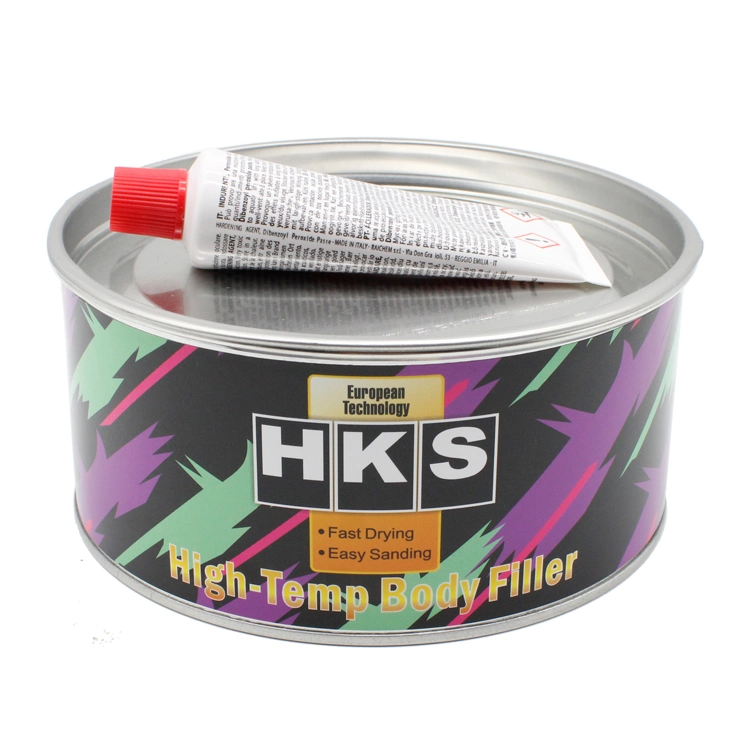 High-Temp Metal Body Filler High Adhesive Strength Polyester Automotive Putty for Car Repair