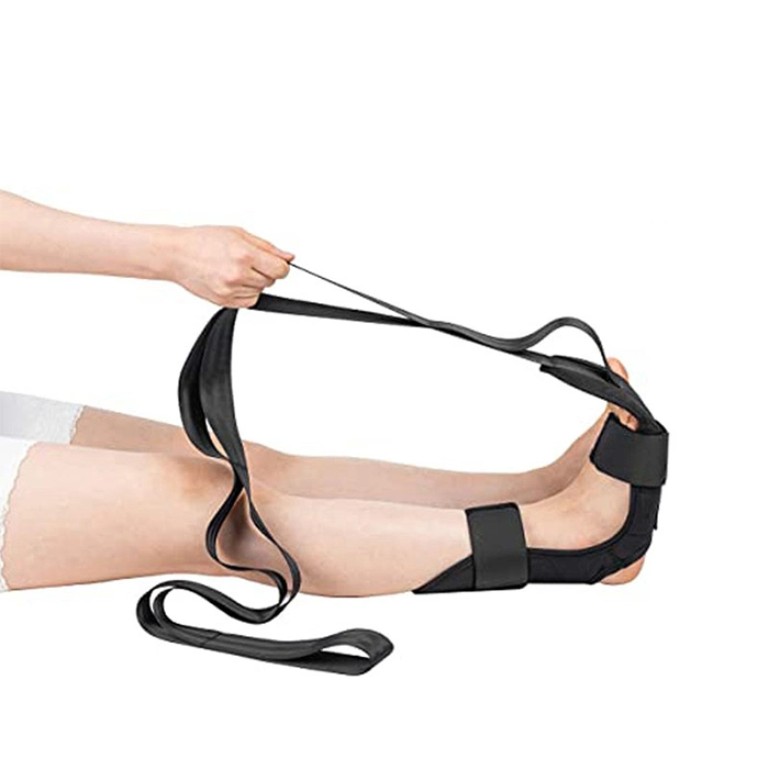 Adjustable Leg Stretcher Ballet Stretch Band Training Planter Foot Stretching Yoga Strap Loops Left and Foot Stretcher