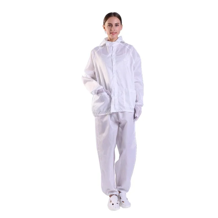 Antistatic Coverall with Hood Dust-Free Protective Anti-Static ESD Clothes