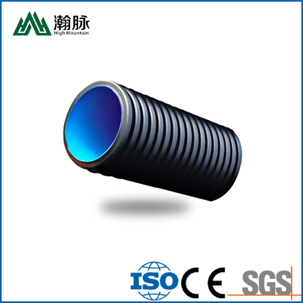 Corrugated Drain Pipe/Tube 200mm 300mm for Irrigation