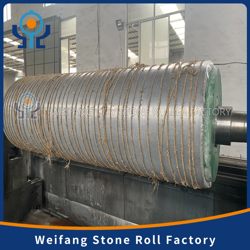 Paper Roll Slitting Machine China Stone Press Roll Manufacturing Equipment Manufacturing Toilet Paper Lava Roll Granite Stone Roll