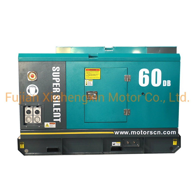 Fuerte poder Xichai 50kw 230V 60Hz generador silencioso con Turbo