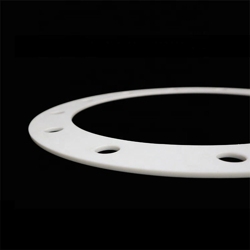 Custom Wholesale/Supplier White Sealing Ring Plastic PE Seal Gasket Rubber Flat PTFE Flange Gasket Nylon PP Gasket