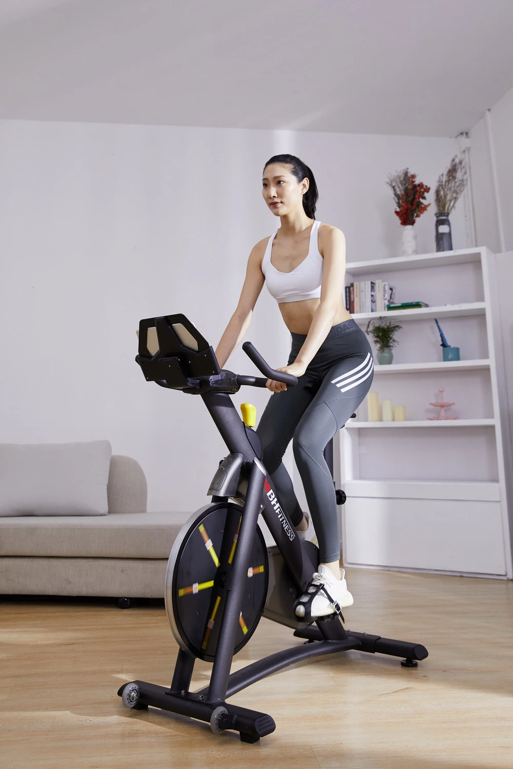 Indoor Folding Bike Commercial Fitness Equipment Bicycle Home Exercise Spinning Bike