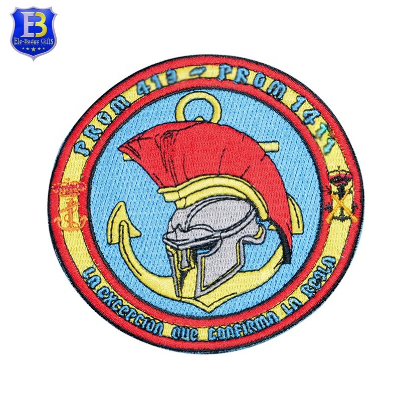 Factory Price Custom Woven Patch with Printed Logo