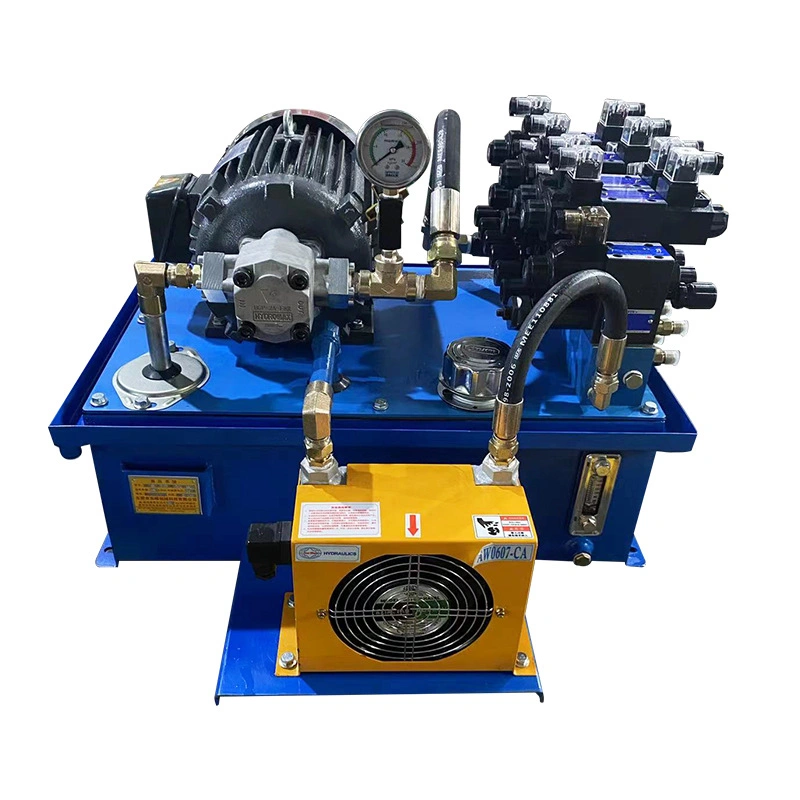 High Pressure Vertical Hydraulic Station AC220V/380V/460V Hydraulic Power Pack