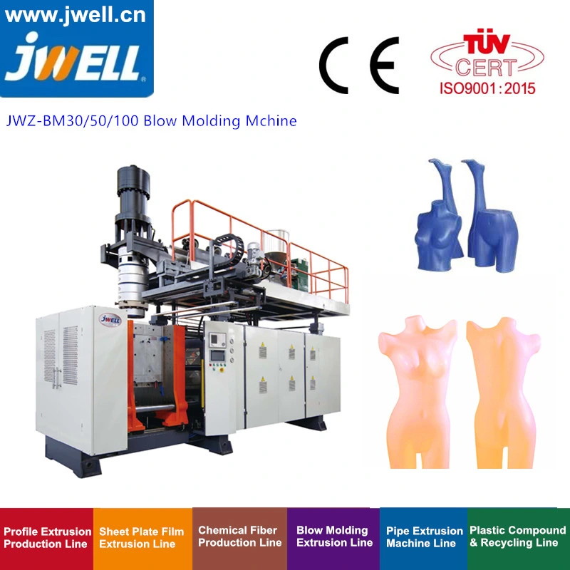 PE Plastic Mannequin Model Fully Auto Making Blow Molding Machine