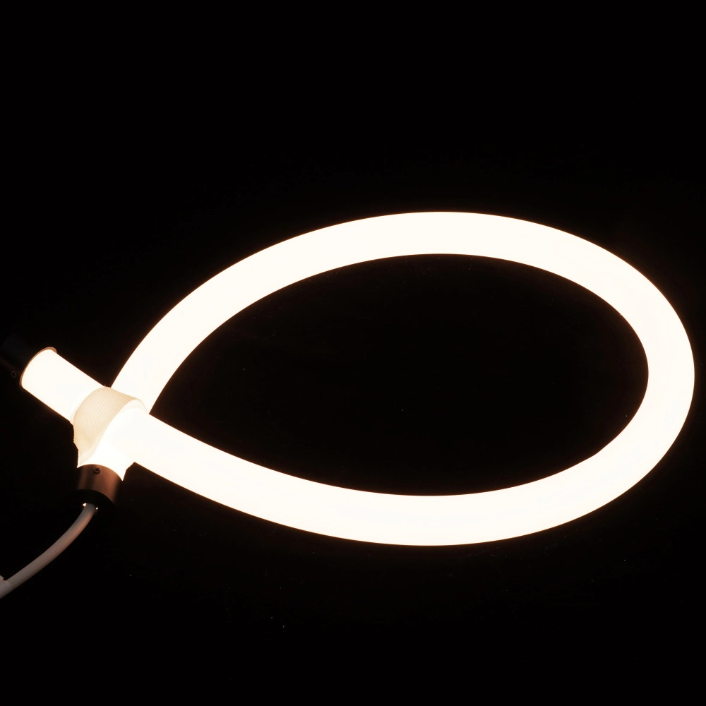 1.6" / 40mm 50mm CE / RoHS / UL Listed 24V DC Low Voltage 360 Degree Emitting Silicone Round LED Neon Strip