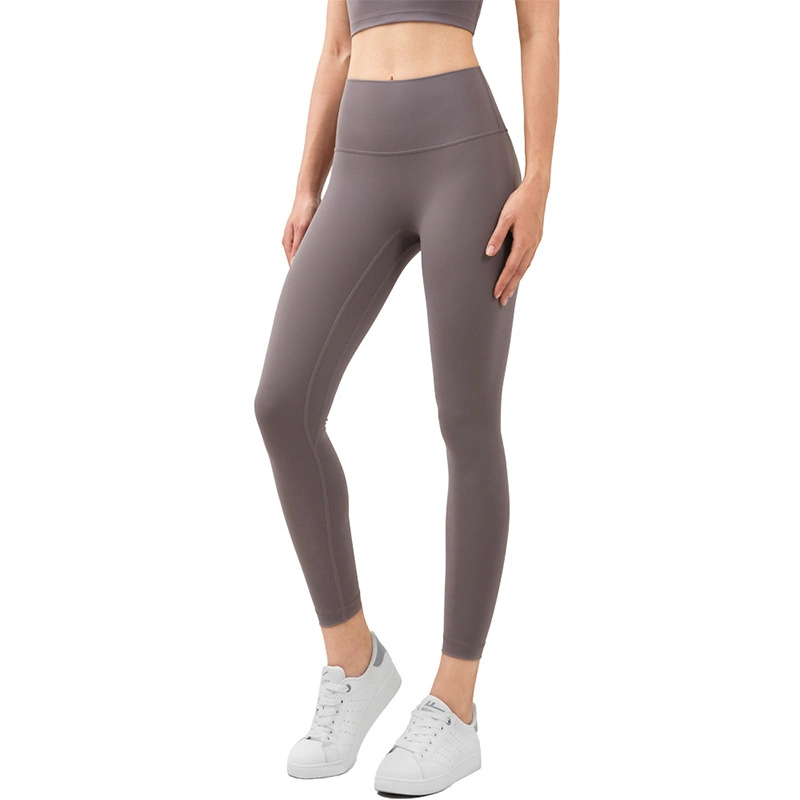 Lover-Beauty Wide Waistband High Waist Elastic Seamless Sport Yoga Pants Leggings Sportswear