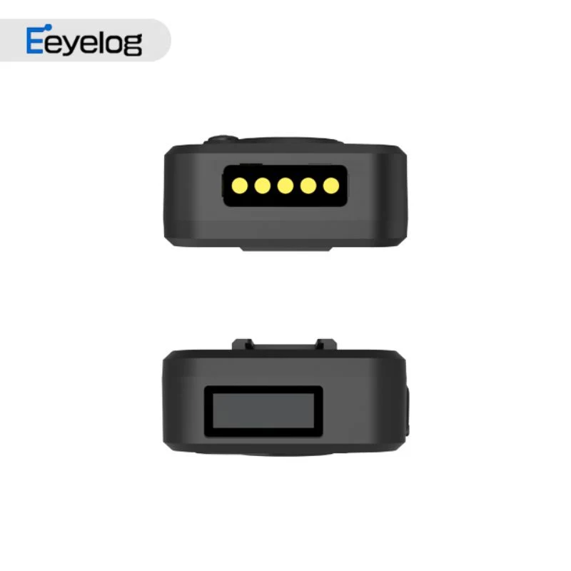 Boîtier de caméra WiFi Eeye log, vision nocturne IR, résistance aux chutes, étanche IP68, petit format, EIS, GPS, câble USB, pince crocodile rotative