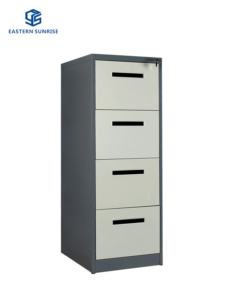 Office Furniture 4 Drawer Metal Steel Filing Cabinet