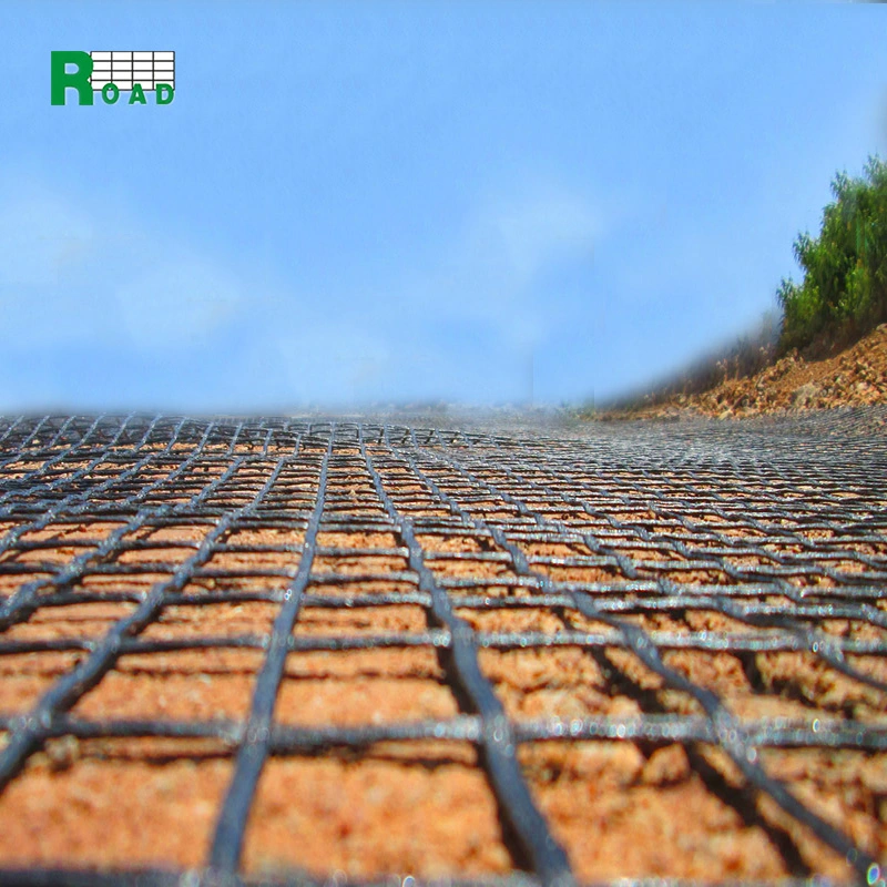 High Tensile Strength PP Uniaxial Biaxial Triaxial Geogrid 20kn 30kn 40kn for Road Construction and Other Project From China