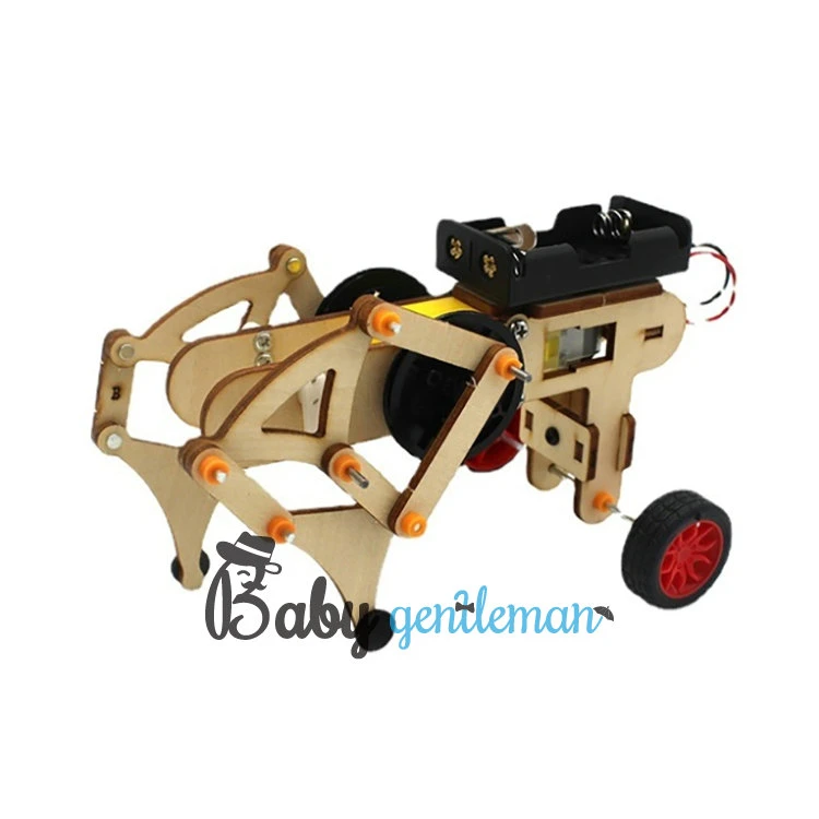 Customize Wooden Science Assembly Toy Mechanical Beast Kit for Kids Z04043G