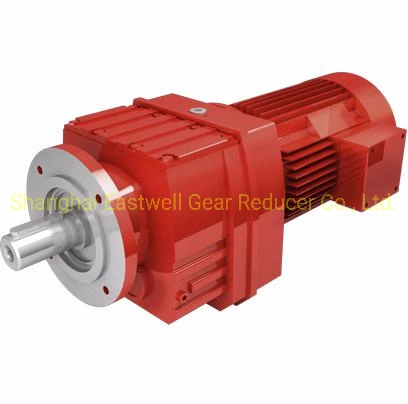 High quality/High cost performance  Foot Mounted Helical Reducer Geared Motor