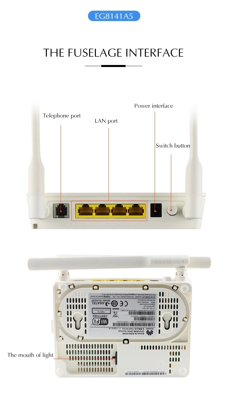 OEM Best Hg8546m Eg8141A5 ONU