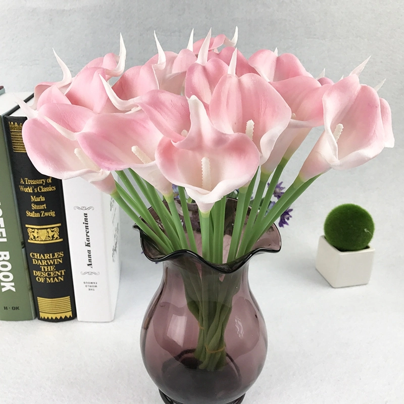 Calla Lily Suite Casamento Lataex bouquet de flores artificiais de Toque Real