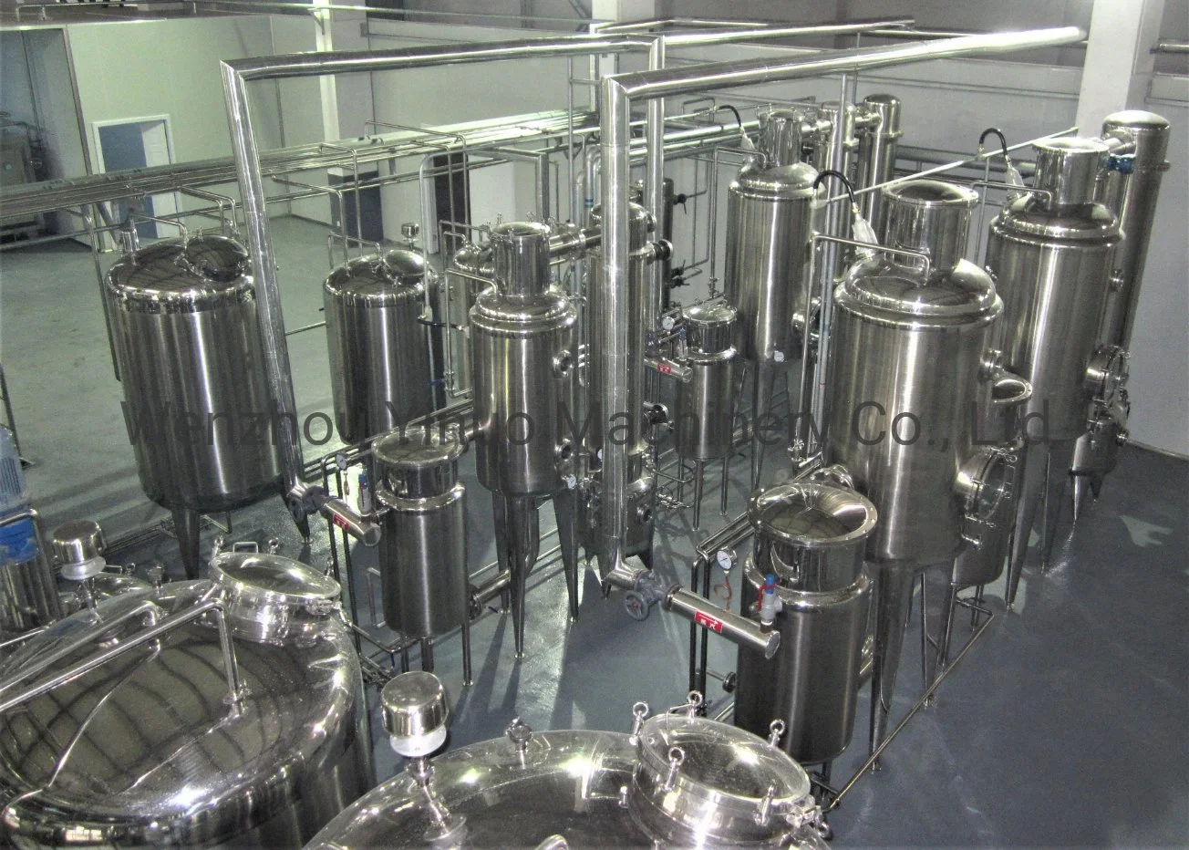 Stainless Steel Vacuum Solvent Distillation Alcohol Ethanol Herbal Extraction Equipment