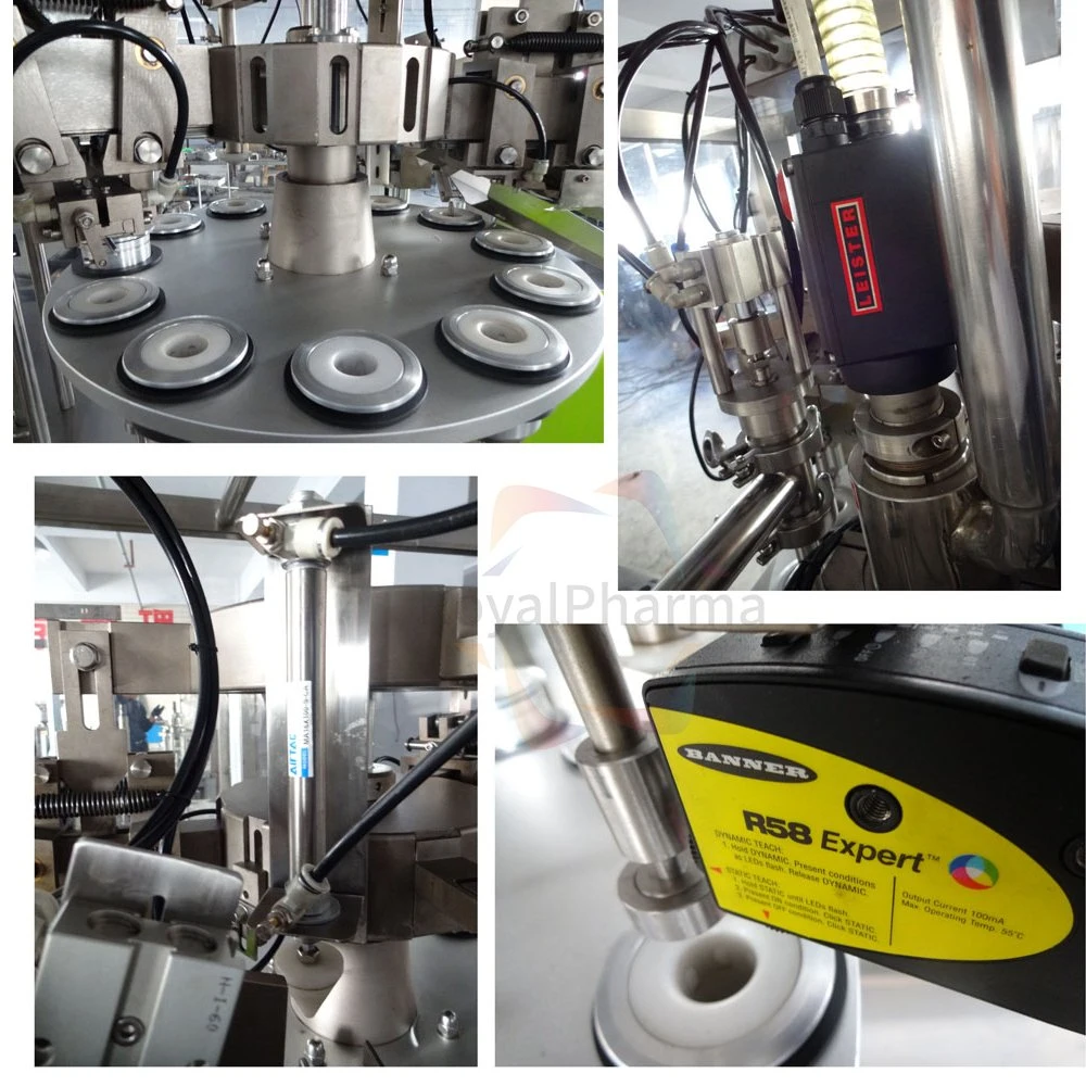 NF80A Aluminum-Plastic Laminated Tube Filling and Sealing Machine