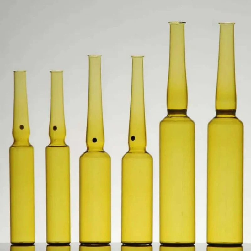 1ml 2ml 3ml 5ml 10ml Amber Ampullen aus klarem Glas Für Injektionsflaschen Flasche leere Ampullen ISO-Standard