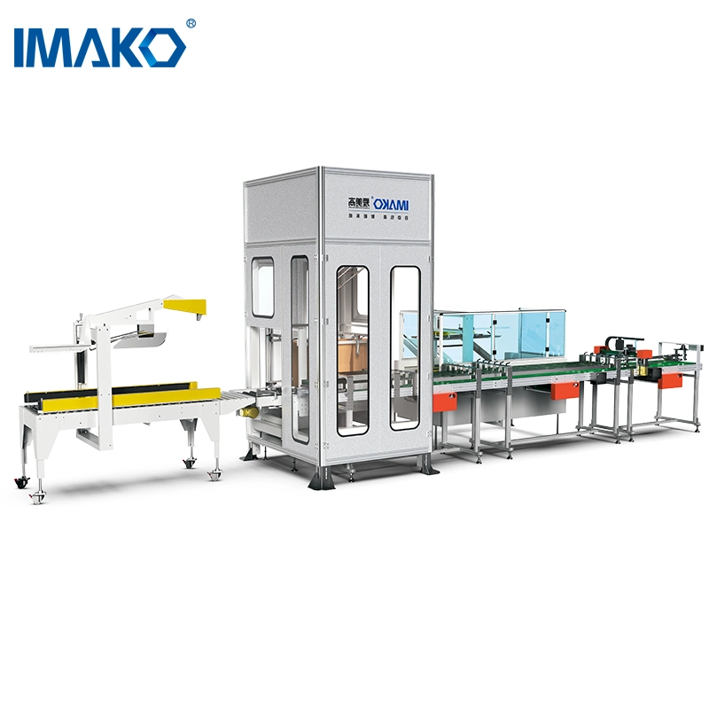 Automatic Carton Box Packing Machine for Diaper, Facial Tissue, Napkin