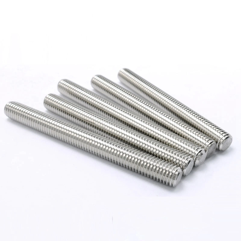 Fully M8 Stainless Steel DIN975 DIN976 SS316 SS304 Threaded Rod