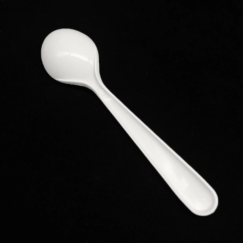 Disposable Heavy Duty Heavy Weight Plastic PP Cutlery 4.6g 151mm Soup Spoon