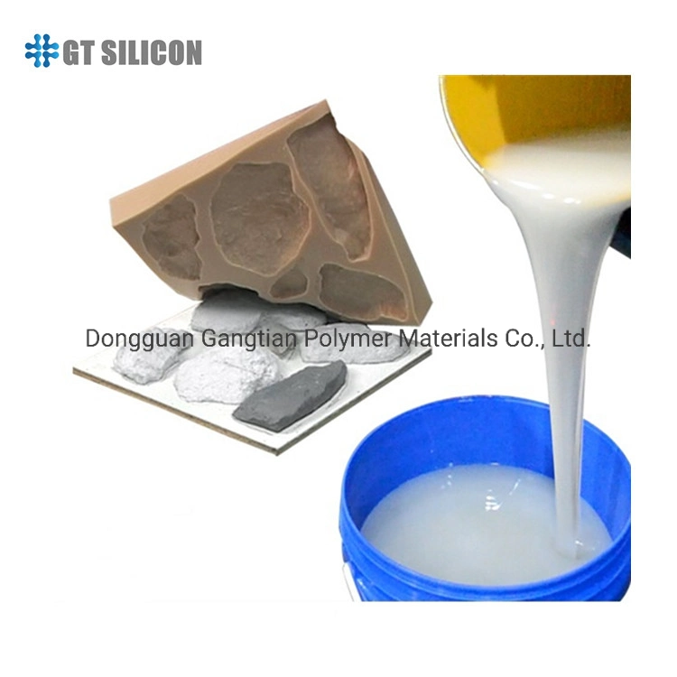 RTV-2 LSR Liquid Silicone Rubber Tin Cure Silicone for Moldmaking of Veneer Stone