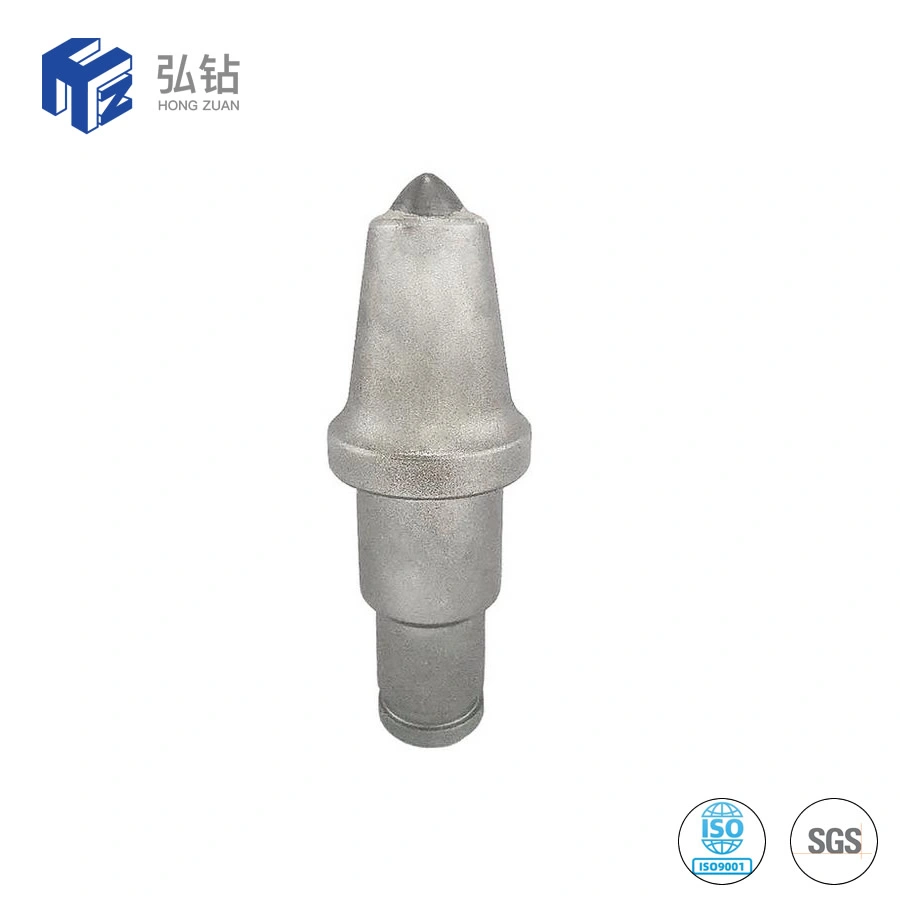 Conical Pick Tools Tungsten Carbide Tip Trench Foundation Piling Rig Auger Drilling Bullet Bits