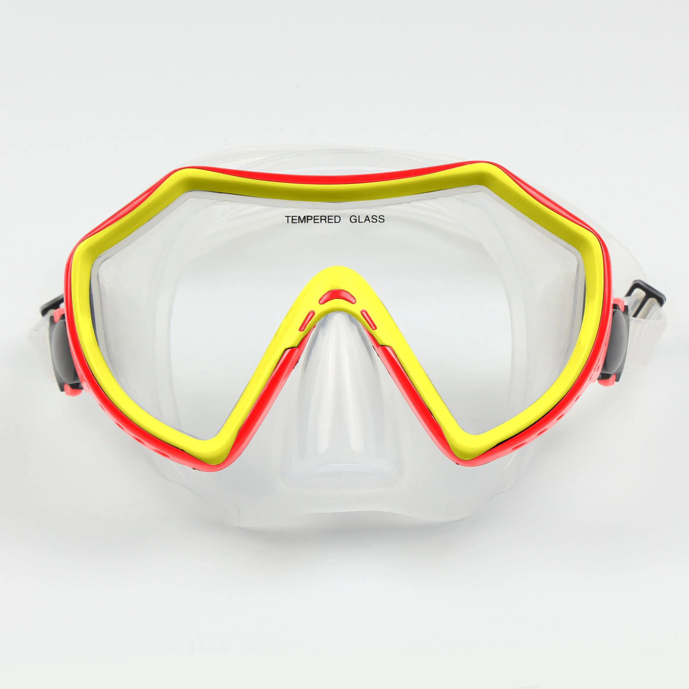 Aquadive Tempered Anti-Fog Lens Glasses Snorkel Goggles Scuba Snorkel Mask Silicone Snorkeling Swimming Diving Mask
