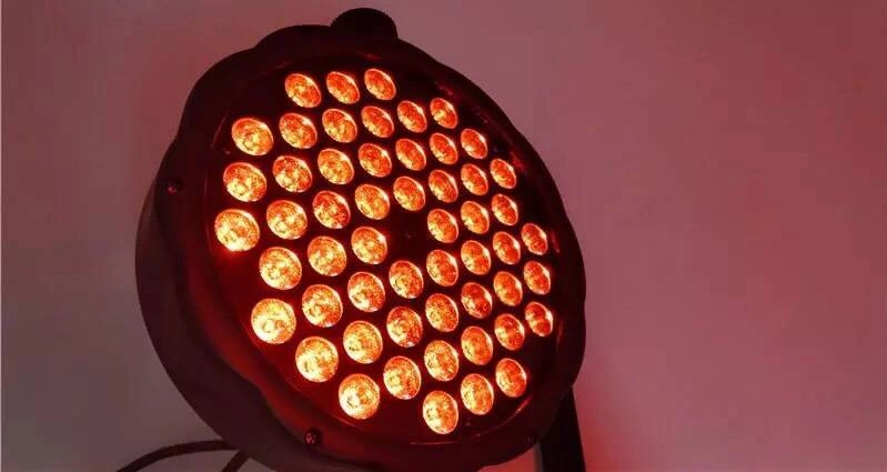 Stage Lights Holiday Lighting Party Lighter Sho Wedding 54PCS*3W RGBW4in1 Full Color LED PAR Light