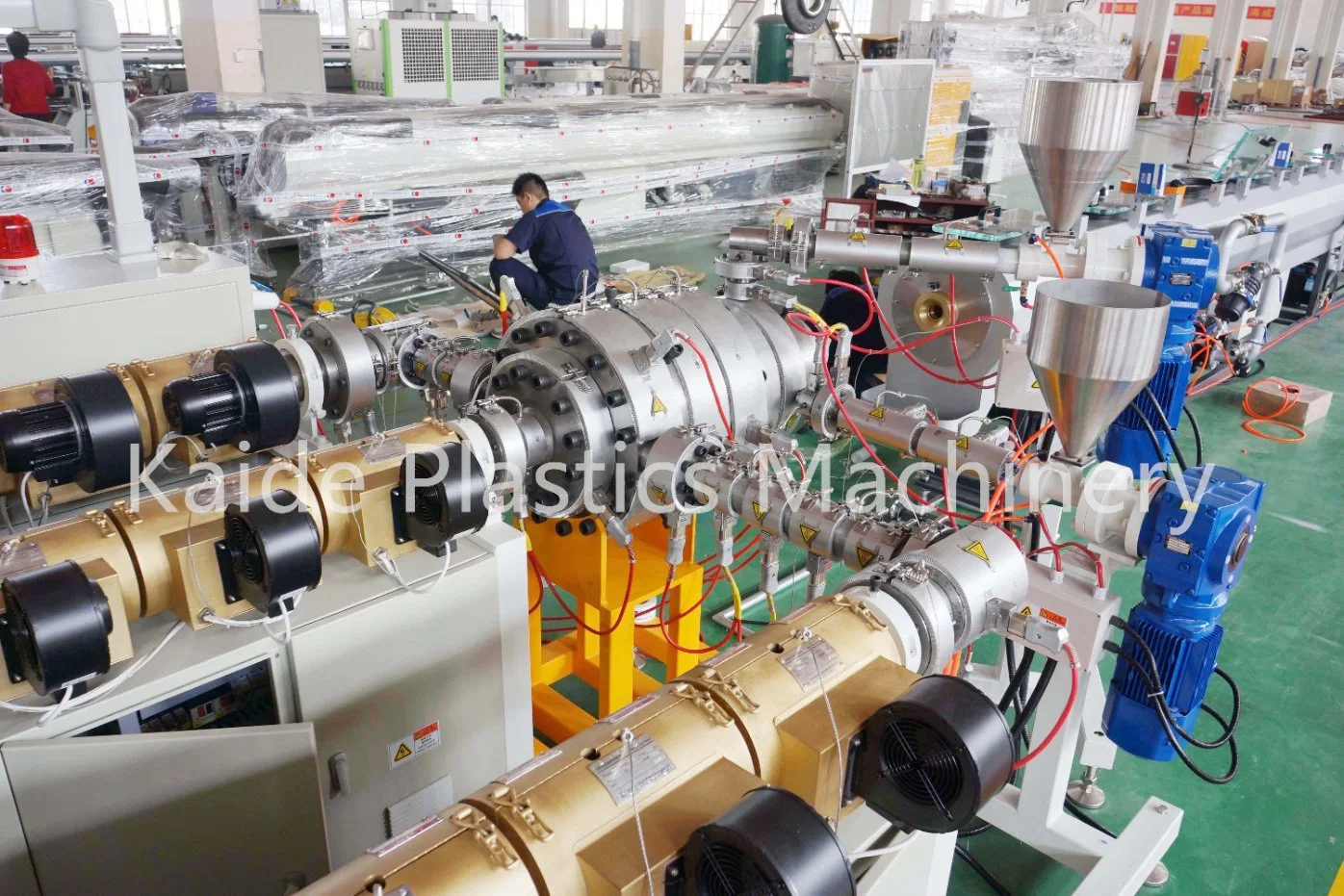 High Performance Drain 200mm Water Machines PP Pipe Extrusion Production Line Making Machine