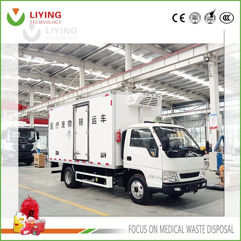 5 Ton Negative Pressure Medical Waste Transfer Vehicle/Medical Garbage Transporting Truck Hospital Medical Waste Refrigerated Transportation Car