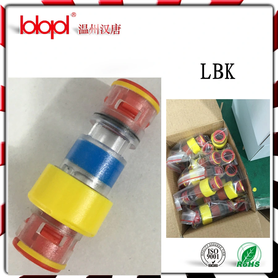 Waterproof Fiber Optic Connector Lbk12/6mm with 2*Clips