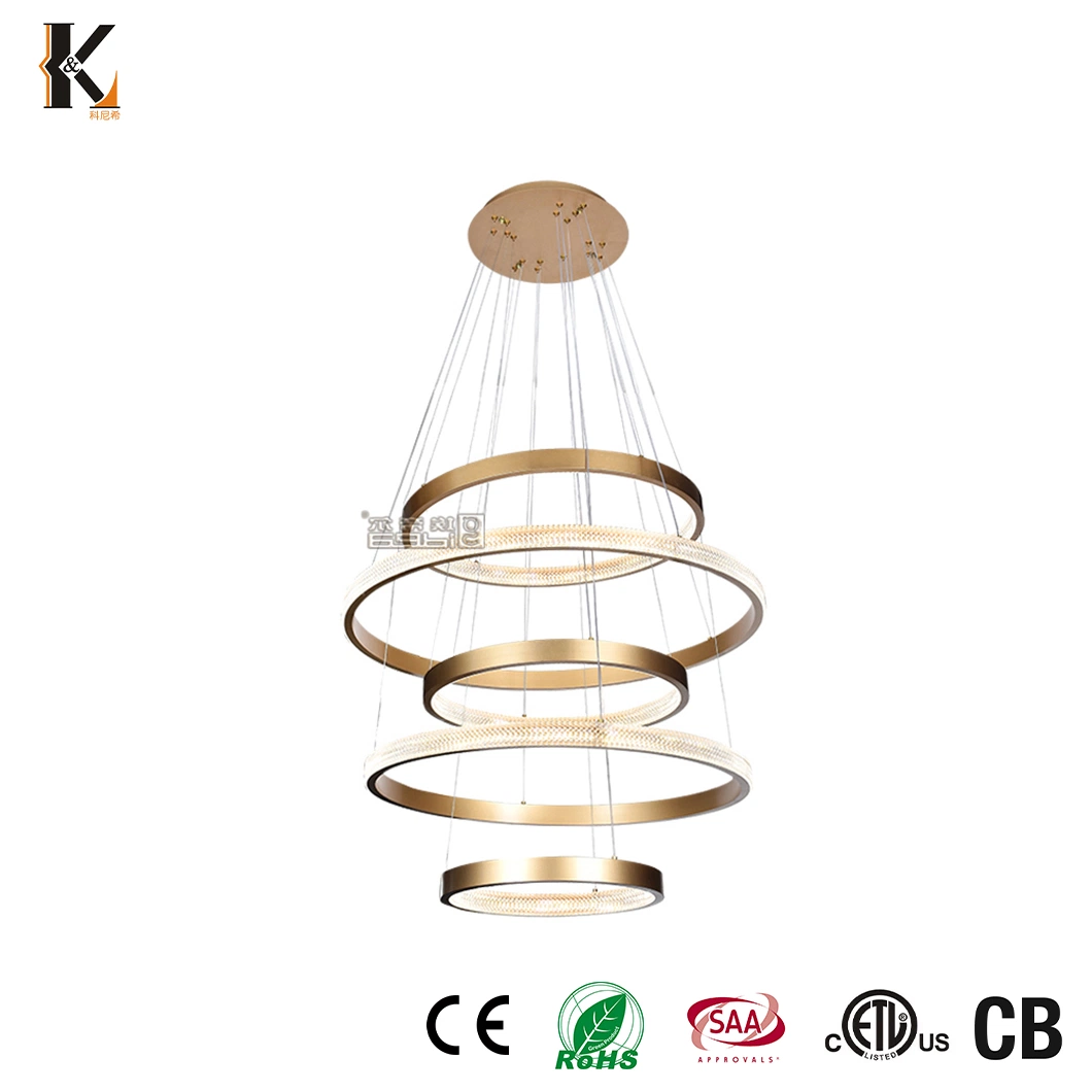 Aluminum Black Silver Chandeliers Light Dining Room China Modern LED Pendant Lights Aluminum Luxury Chandelier with Nordic LED Chandelier Aluminum Pendant Lamp