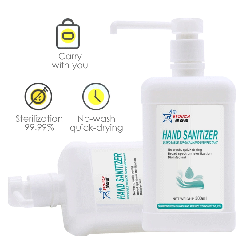 Alcohol Hand Wash Hand Sanitizer Waterless Sanitizer Gel 75% Alcohol Hand Sanitizer Gel