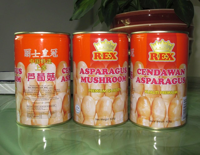 Canned Fresh Asparagus Mushroom 400g in Eol Shipping Fast